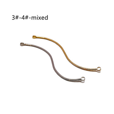 Ausinių kabliuko segtukas Auskaras Bangos Skylės Jungtys Pakabukas Kaklo papuošalai Papuošalai Komponentai Pasidaryk pats rankų darbo medžiaga 8vnt