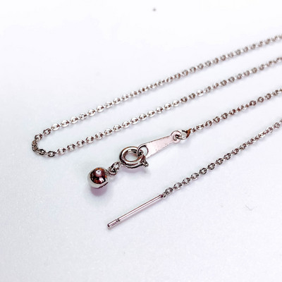 Balta K aukso spalva padengta grandinėlė Auskarų kutai auskarų priedai „Pasidaryk pats“ rankų darbo medžiaga papuošalų paieškos priedai 1 vnt.