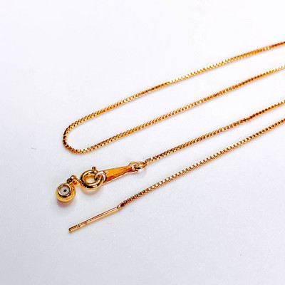 Balta K aukso spalva padengta grandinėlė Auskarų kutai auskarų priedai „Pasidaryk pats“ rankų darbo medžiaga papuošalų paieškos priedai 1 vnt.