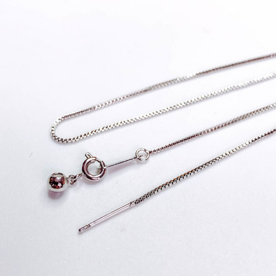 Balta K aukso spalva padengta grandinėlė Auskarų kutai auskarų priedai „Pasidaryk pats“ rankų darbo medžiaga papuošalų paieškos priedai 1 vnt.