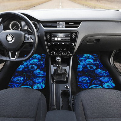 Blue Roses automobilių kilimėliai / Blue Roses automobilių kilimėliai / Blue Roses priekiniai automobilio kilimėliai / Blue Roses automobilių priedai