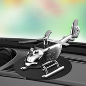 Automašīnas aromterapijas difuzors gaisa atsvaidzinātājs helikoptera dekorēšana dāvana saules enerģijas auto smaržas auto lidmašīnas rotājums stila gaisa aromāts
