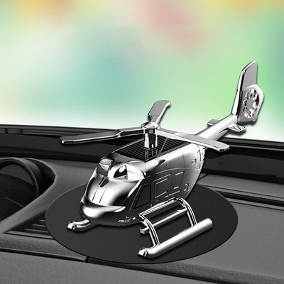 Car Aromatherapy Diffuser Air Freshener Helicopter Decoration Gift Solar Car Perfume Car Airplane Ornament Styling Air Fragrance