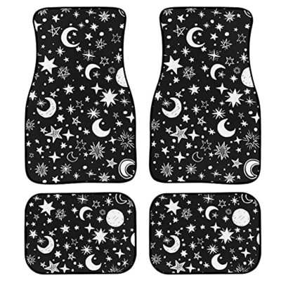 Potpuni set od 4 komada Automobilske patosnice Leptirići gumene podloge Automobilske tepisi Prednje stražnje deke, univerzalne za limuzinu