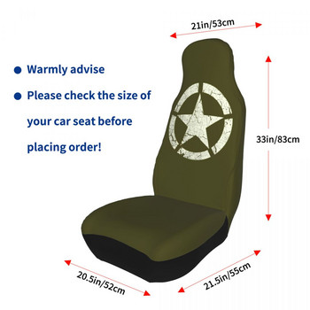 Реколта US Army Star Emblem Камуфлаж Универсален калъф за столче за кола Four Seasons Travel Camo Възглавница за столче за кола Fiber Fishing