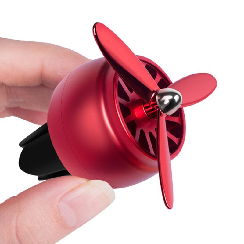Autós légfrissítő Auto Creative Mini Repülőgép Styling Aromaterápiás Pilot forgó propeller kimeneti illat íz