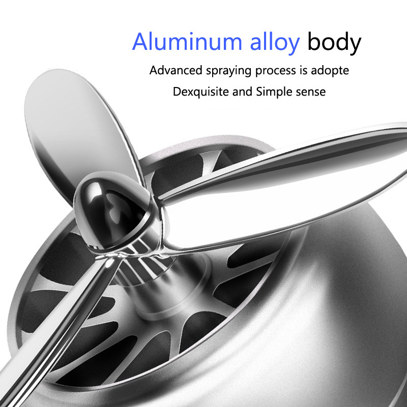 Autós légfrissítő Auto Creative Mini Repülőgép Styling Aromaterápiás Pilot forgó propeller kimeneti illat íz