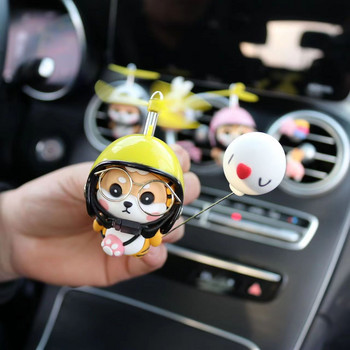 Car Universal Cute Shiba Inu Air Conditioner Outlet Perfume Clip Creative Exquisite Personality Cartoon Αξεσουάρ εσωτερικού αυτοκινήτου