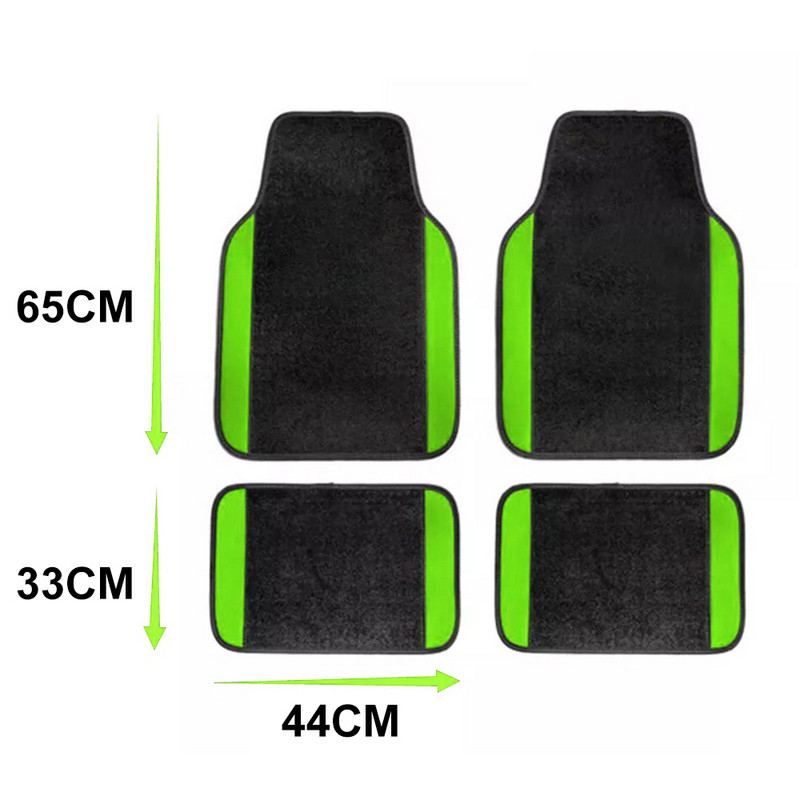 4PCS Univerzalne automobilske patosnice za VOLKSWAGEN Amarok Atlas Beetle Jetta Bora Polo Golf Maggiolino Podnice Auto pribor