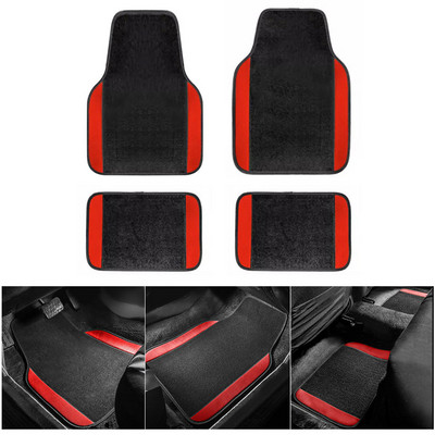 5Seats Universālie auto grīdas paklājiņi PEUGEOT 4008 5008 RCZ E-208 ekspertam Traveller Rifter106 107 kāju spilventiņi salona piederumi