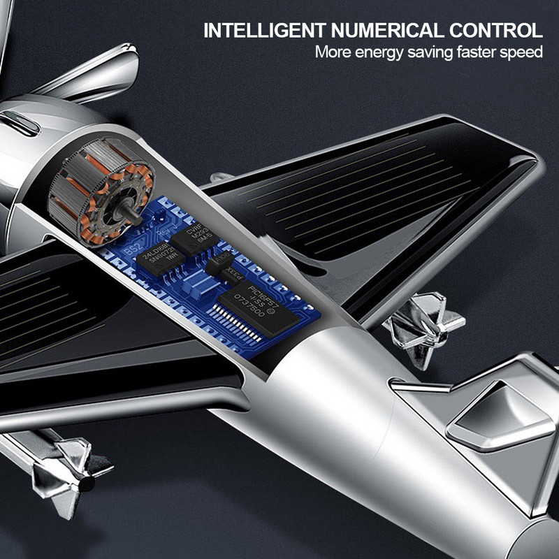 Osvježivač zraka za automobil Solarni ukras za zrakoplov Mini auto Parfem Osvježivač zraka Miris Auto Zrakoplov Ornament Dodaci za automobil