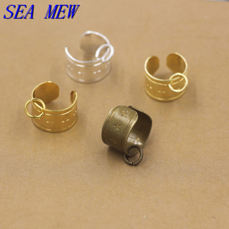 20 KOM 10*7mm Unisex punk manžeta za uši omotana naušnice nakit klip na naušnice hrskavica klip naušnica diy pribor za nakit