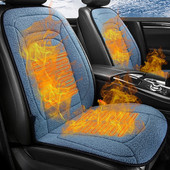 Grijana navlaka za autosjedalicu 12V Univerzalni grijač za autosjedalicu Brzi jastučić za grijanje Deblji auto Grijani jastuk za sjedalo Topla zaštita za sjedalo