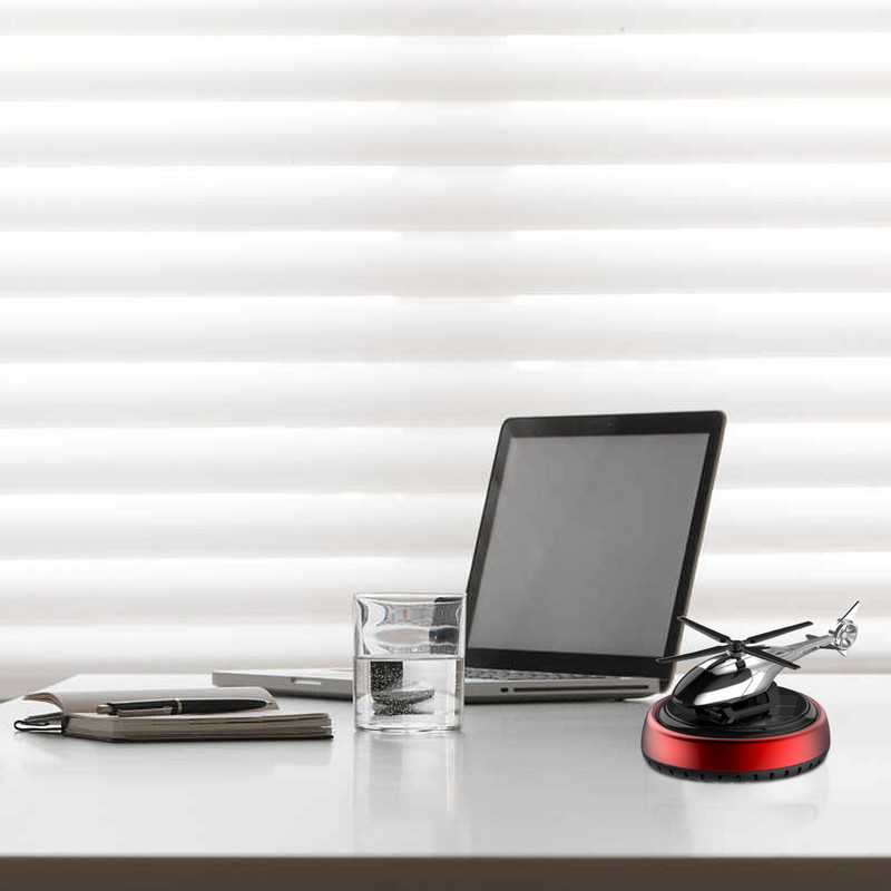 Helikopter, zrakoplovni osvježivač zraka, solarna energija, rotirajući helikopter, automatska aromaterapija, izdržljiv difuzor mirisa od legure za dom