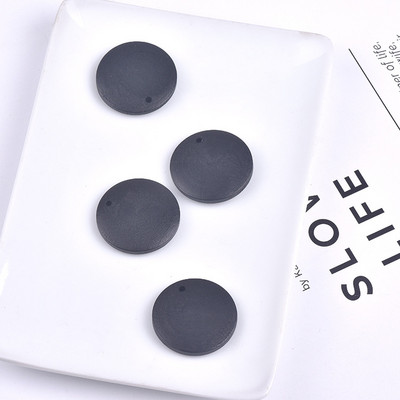 100 KOM 12/15/20/25/30/35/40 mm modni okrugli drveni privjesak šarm za naušnice ogrlica dodaci DIY izrada nakita