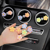 3PCS Auto utičnica Otvor za parfeme Mala tratinčica Klima uređaj Aromaterapijska kopča Zalihe za uređenje interijera automobila Osvježivač zraka