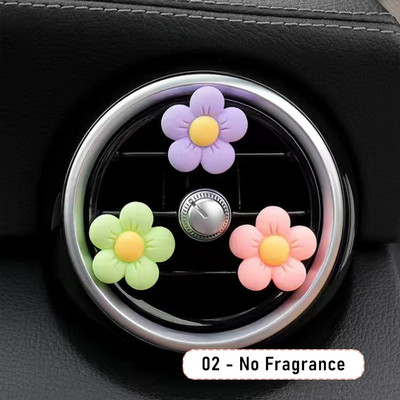 3PCS Auto utičnica Otvor za parfeme Mala tratinčica Klima uređaj Aromaterapijska kopča Zalihe za uređenje interijera automobila Osvježivač zraka