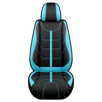 Универсални калъфи за автомобилни седалки Нова кожа Napa Петместни автомобили Възглавници Защитни калъфи Четири сезона Предна/задна възглавница за автомобилни столчета