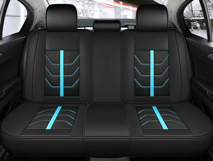 Univerzalne presvlake za autosjedalice New Napa kožne peterosjedne jastuci za automobile Zaštitne navlake Četiri godišnja doba Jastuk za prednje/stražnje autosjedalice