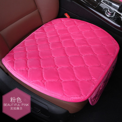 Univerzalna zimska plišana navlaka za autosjedalicu bez naslona Nevezana protiv klizanja Automatski topli jastuk za sjedalo Štitnik za autosjedalicu za automobil SUV