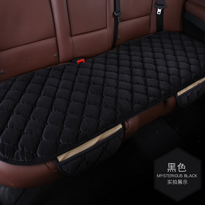 Univerzalna zimska plišana navlaka za autosjedalicu bez naslona Nevezana protiv klizanja Automatski topli jastuk za sjedalo Štitnik za autosjedalicu za automobil SUV