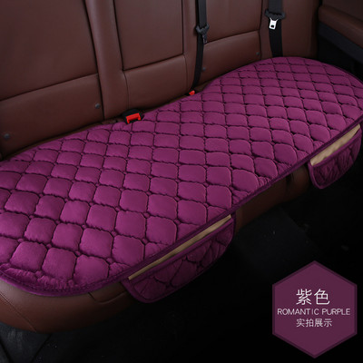 Univerzalna zimska plišana navlaka za autosjedalicu bez naslona Nevezana protiv klizanja Automatski topli jastuk za sjedalo Štitnik za autosjedalicu za automobil SUV