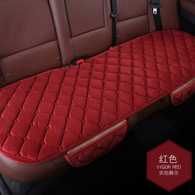Univerzalna zimska plišana navlaka za autosjedalicu bez naslona Nevezana protiv klizanja Automatski topli jastuk za sjedalo Štitnik za autosjedalicu za automobil SUV