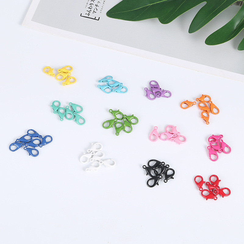 50 kom/lot Šarene metalne kopče od jastoga Kuke DIY narukvice Ogrlice Privjesci za izradu nakita Pribor Potrepštine