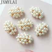 10 KOM 21 mm * 28 mm modni metalni legure kristalni vještački dijamant imitacija bisera konektori šarm nalazi za izradu nakita