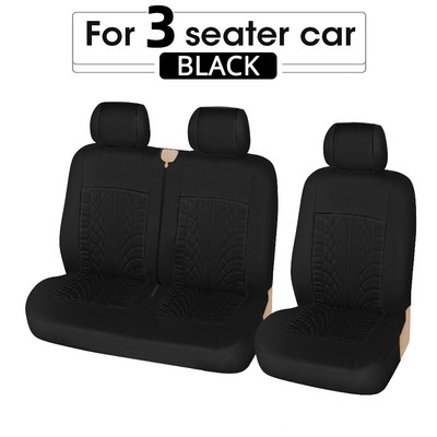 Presvlake za sjedala automobila s 2+1 sjedalom Štitnici za kombije od teške tkanine Odgovara transporteru za gazelle, za Citroen jumper, za peugeot expert