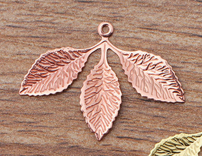 JXMYLAI 50 KOM 31*23 mm metalni bakreni filigranski privjesci s listovima, privjesak DIY ručno izrađeni dodaci za izradu nakita