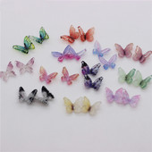 20 KOM Smolasti dodaci za leptire DIY nalazi za nakit Web manikura slavnih 3D mali leptir