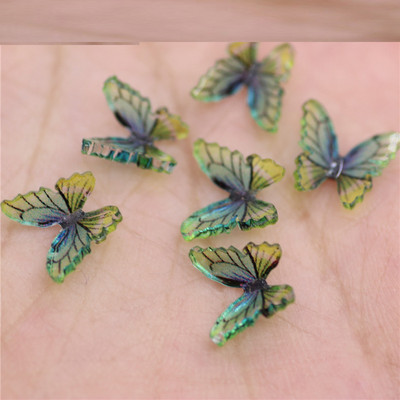 20 KOM Smolasti dodaci za leptire DIY nalazi za nakit Web manikura slavnih 3D mali leptir