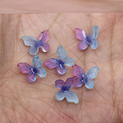 20 KOM Smolasti dodaci za leptire DIY nalazi za nakit Web manikura slavnih 3D mali leptir