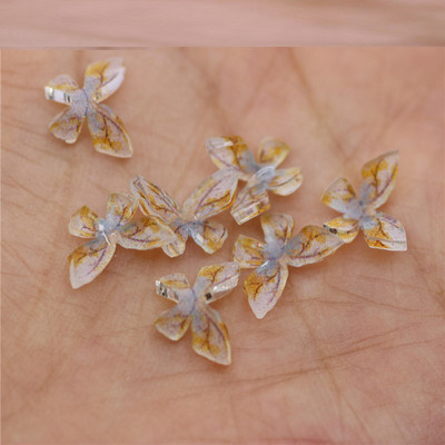 20 KOM Smolasti dodaci za leptire DIY nalazi za nakit Web manikura slavnih 3D mali leptir