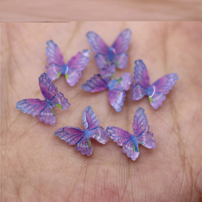 20 KOM Smolasti dodaci za leptire DIY nalazi za nakit Web manikura slavnih 3D mali leptir