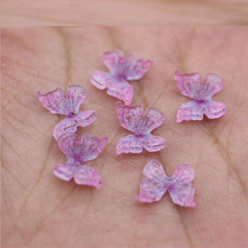 20 KOM Smolasti dodaci za leptire DIY nalazi za nakit Web manikura slavnih 3D mali leptir