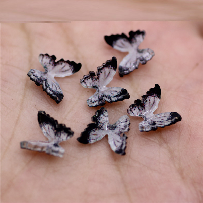 20 KOM Smolasti dodaci za leptire DIY nalazi za nakit Web manikura slavnih 3D mali leptir