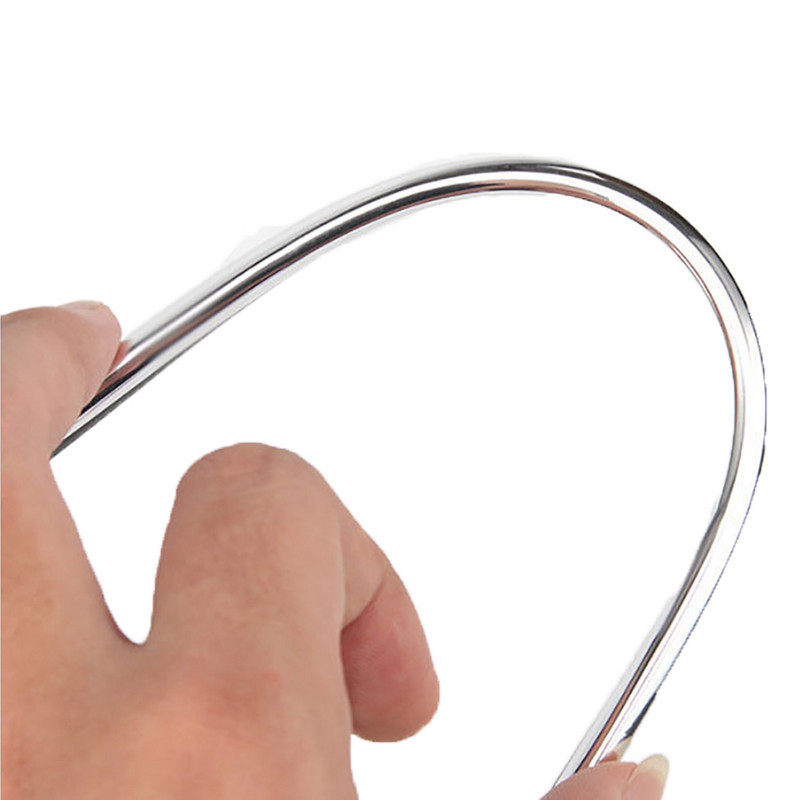 10 tk 20 cm Universaalne auto konditsioneeri väljalaskeava Dekoratiivne U-kujuline vormimisliistud Decor autode kujundamise tarvikud