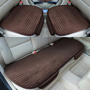 2022 Κάλυμμα καθίσματος αυτοκινήτου Μπροστινό πίσω συσσωρευμένο υφασμάτινο μαξιλάρι μη συρόμενου μεγέθους Auto Universa προστατευτικό μαξιλαράκι καθίσματος Διατηρήστε ζεστό το χειμώνα
