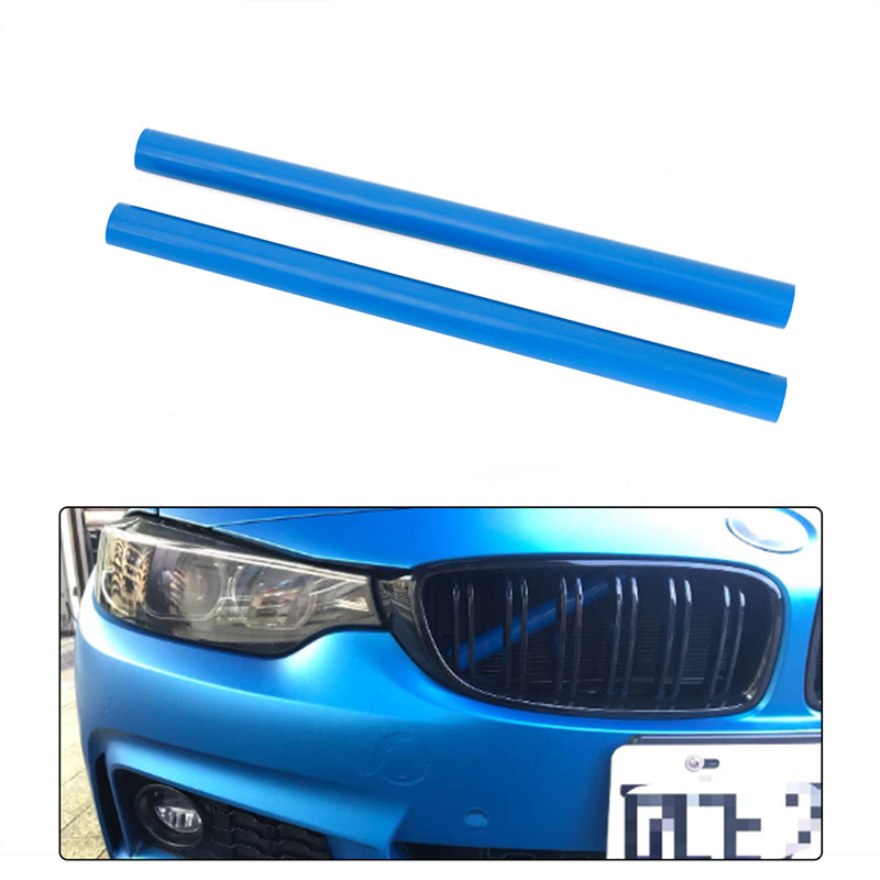 2 bucăți benzi de ornamente pentru grila frontală pentru BMW F10 F11 F02 F30 F32 Seria 3 4 5 Car Sport Styling Decorație Cadru de acoperire F20 F21 F22 F23