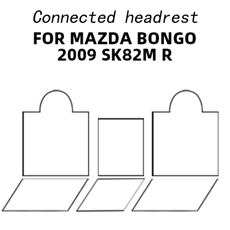 Presvlaka za autosjedalicu za transporter kombi za Mazdu Bongo 2009 SK82M Desno kolo upravljača