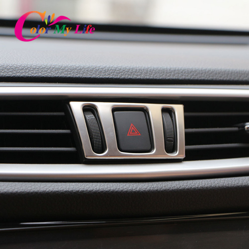 Za Nissan X-trail Xtrail T32 2014-2021 Qashqai J11 2016-2021 Središnja konzola automobila Središnja konzola ventilacijskih otvora za podešavanje ručke poklopca obloge