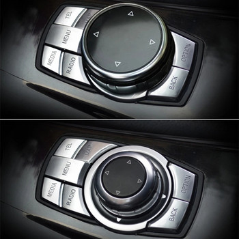 Κουμπιά πολυμέσων αυτοκινήτου Διακοσμητικό κάλυμμα Διακοσμητικό αυτοκόλλητο για BMW X1 X3 X4 X5 X6 1 2 series 3 series 4 series 5 series 7 Series