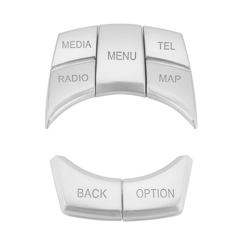 Κουμπιά πολυμέσων αυτοκινήτου Διακοσμητικό κάλυμμα Διακοσμητικό αυτοκόλλητο για BMW X1 X3 X4 X5 X6 1 2 series 3 series 4 series 5 series 7 Series