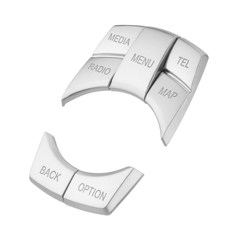 Κουμπιά πολυμέσων αυτοκινήτου Διακοσμητικό κάλυμμα Διακοσμητικό αυτοκόλλητο για BMW X1 X3 X4 X5 X6 1 2 series 3 series 4 series 5 series 7 Series