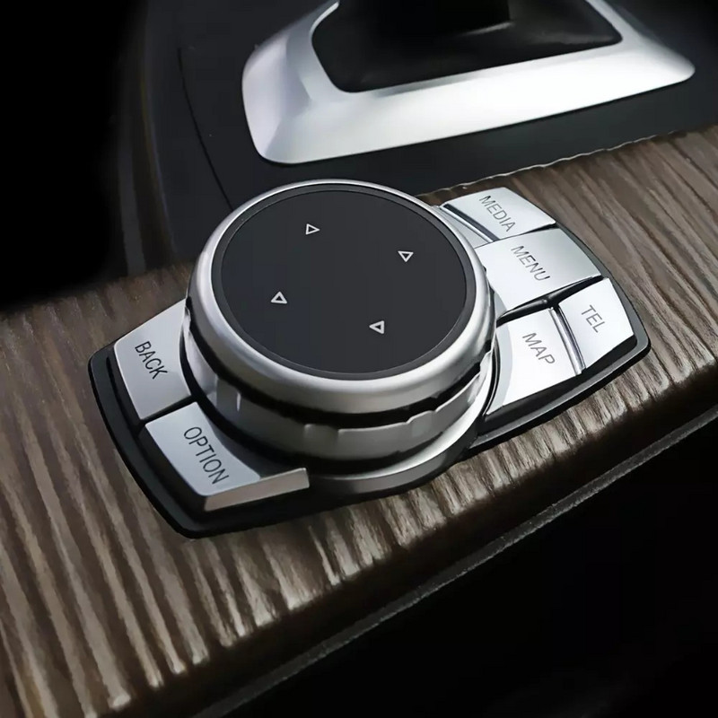 Κουμπιά πολυμέσων αυτοκινήτου Διακοσμητικό κάλυμμα Διακοσμητικό αυτοκόλλητο για BMW X1 X3 X4 X5 X6 1 2 series 3 series 4 series 5 series 7 Series