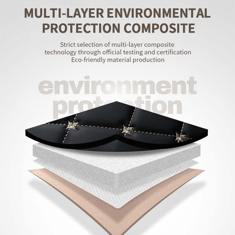 Huse scaun auto din față compatibile cu airbag 98%, camion, SUV, pernă de scaun auto respirabilă, protectie din piele Nappa Four Seasons