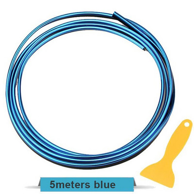 5M auto armatuurlaua sisestus, painduv trimm, auto siseukse äär, dekoratiivse vormimisriba tarvikud koos kaabitsaga