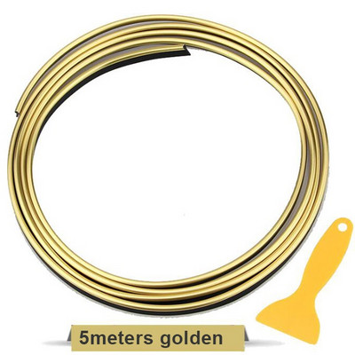 5M auto armatuurlaua sisestus, painduv trimm, auto siseukse äär, dekoratiivse vormimisriba tarvikud koos kaabitsaga